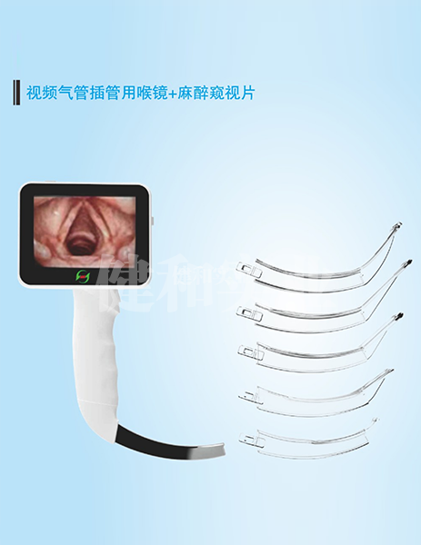 视频气管插管用喉镜+麻醉窥视片